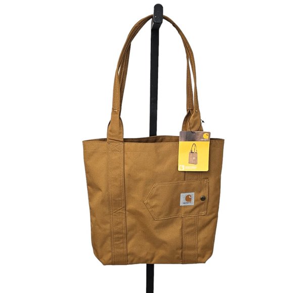 Carhartt Handbags - Carhartt Legacy Series Essential Tote Bag Canvas Brown New With Tags